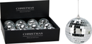 Koopman Bauble Mirror Ball Silver 100mm