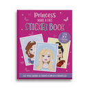 Sticker Book Princess Make A Face