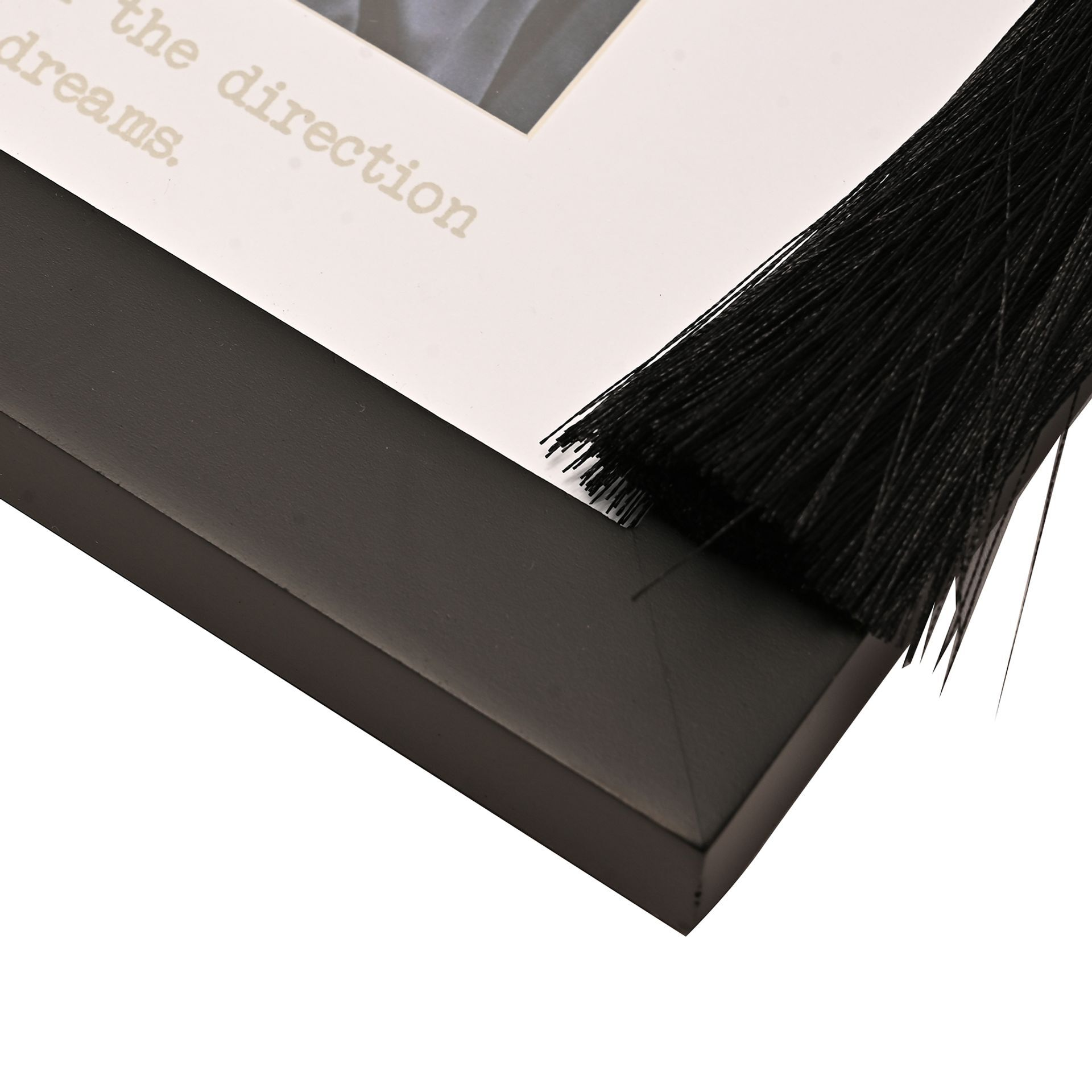 Photo Frame W/Tassels Graduation Black 4x6