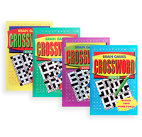 Brain Games Crossword Book A5 12pk