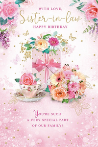 Simon Elvin C75 Birthday Sister-In-Law 6pk