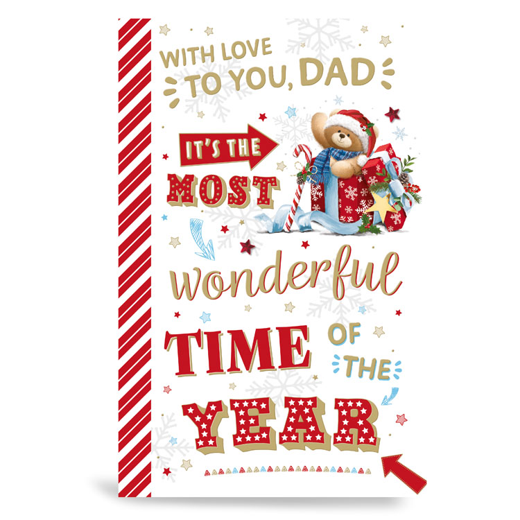 Prelude 6 Pack Cards C375 Christmas Dad Cute