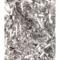 Shredded Tissue Paper Metallic Silver 28g 6pk
