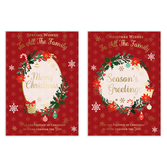 Poppyhill C50 Christmas All The Family 12pk