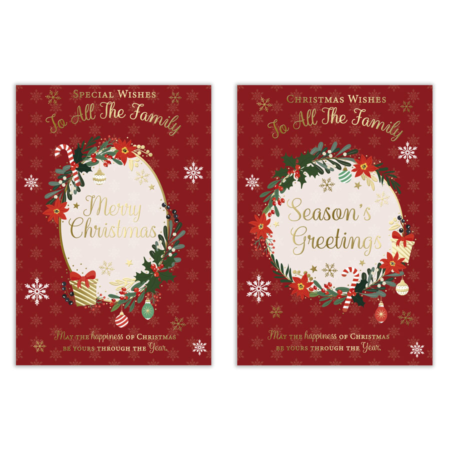Poppyhill C50 Christmas All The Family 12pk