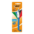 Bic 8 Pack Ballpoint Pen Retractable 4 Colour