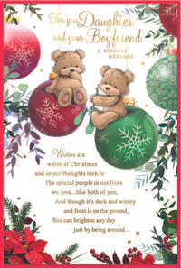 Simon Elvin C75 Christmas Daughter & Boyfriend 6pk