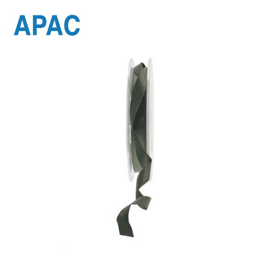 APAC Ribbon Satin Dark Green 10mm x 20m