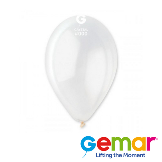 Gemar Crystal Clear 13" Latex Balloons 50pk