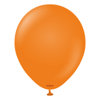 Kalisan Standard Orange 24" Latex Balloons 2pk