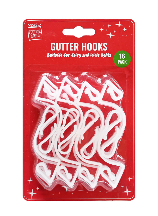 Uncle Bills 16 Pack Gutter Hooks Extra Large