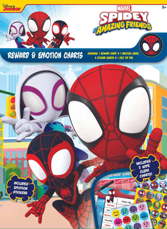 Reward & Emotion Chart Spidey & Friends