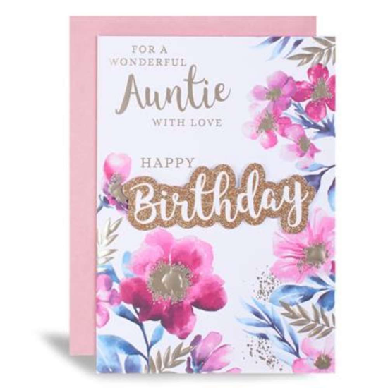 Prelude C90 Birthday Auntie 6pk
