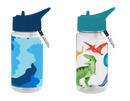 Gem Imports 2 Pack Drinks Bottle Camo/Dino 400ml