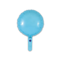Oaktree Matt Light Blue Round 9" Foil (Loose)