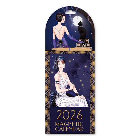 Calendar Magnetic Claire Coxon Art Deco 2027