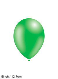 Decotex Pro Metallic Lime Green 5" Latex 100pk
