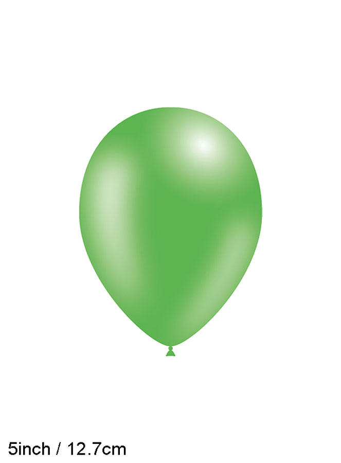 Decotex Pro Metallic Lime Green 5" Latex 100pk