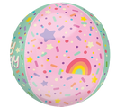 Anagram Ice Cream Party 15" Orbz Balloon