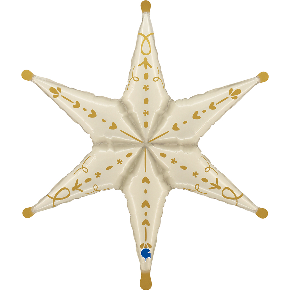 Grabo Christmas Star 20" Foil Balloon