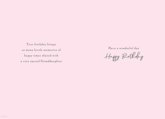 Regal 6 Pack Cards 9x6 Birthday Granddaughter