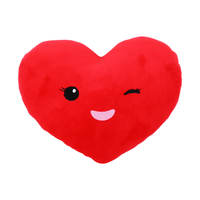 Eurowrap Plush Heart 31x25cm