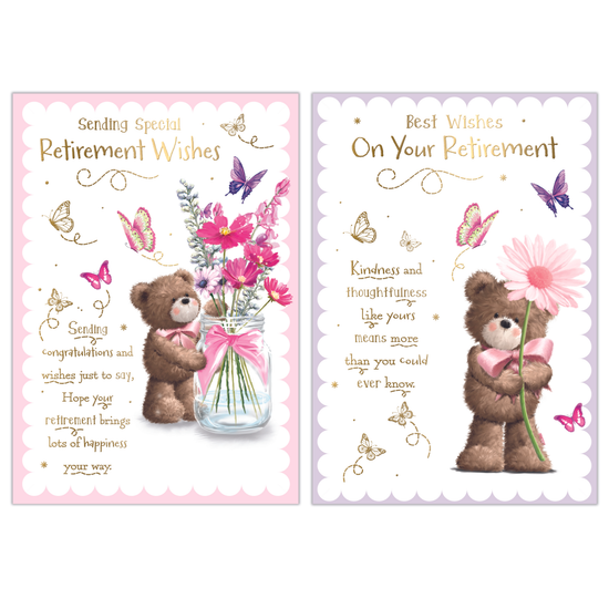 Poppyhill 12 Pack Cards C50 Retirement