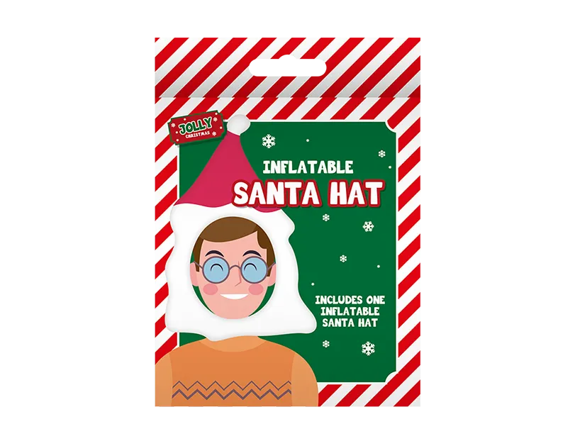 Gem Imports Inflatable Santa Hat
