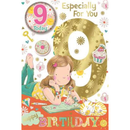 Xpress Yourself C75 Birthday Age 9 6pk
