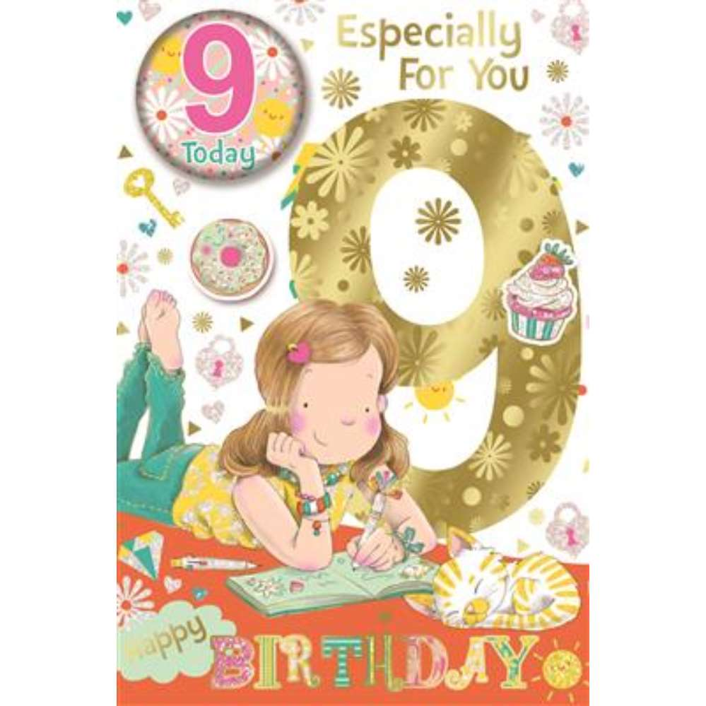 Xpress Yourself C75 Birthday Age 9 6pk