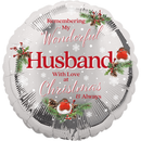 Foil Balloon 18" Husband Robin