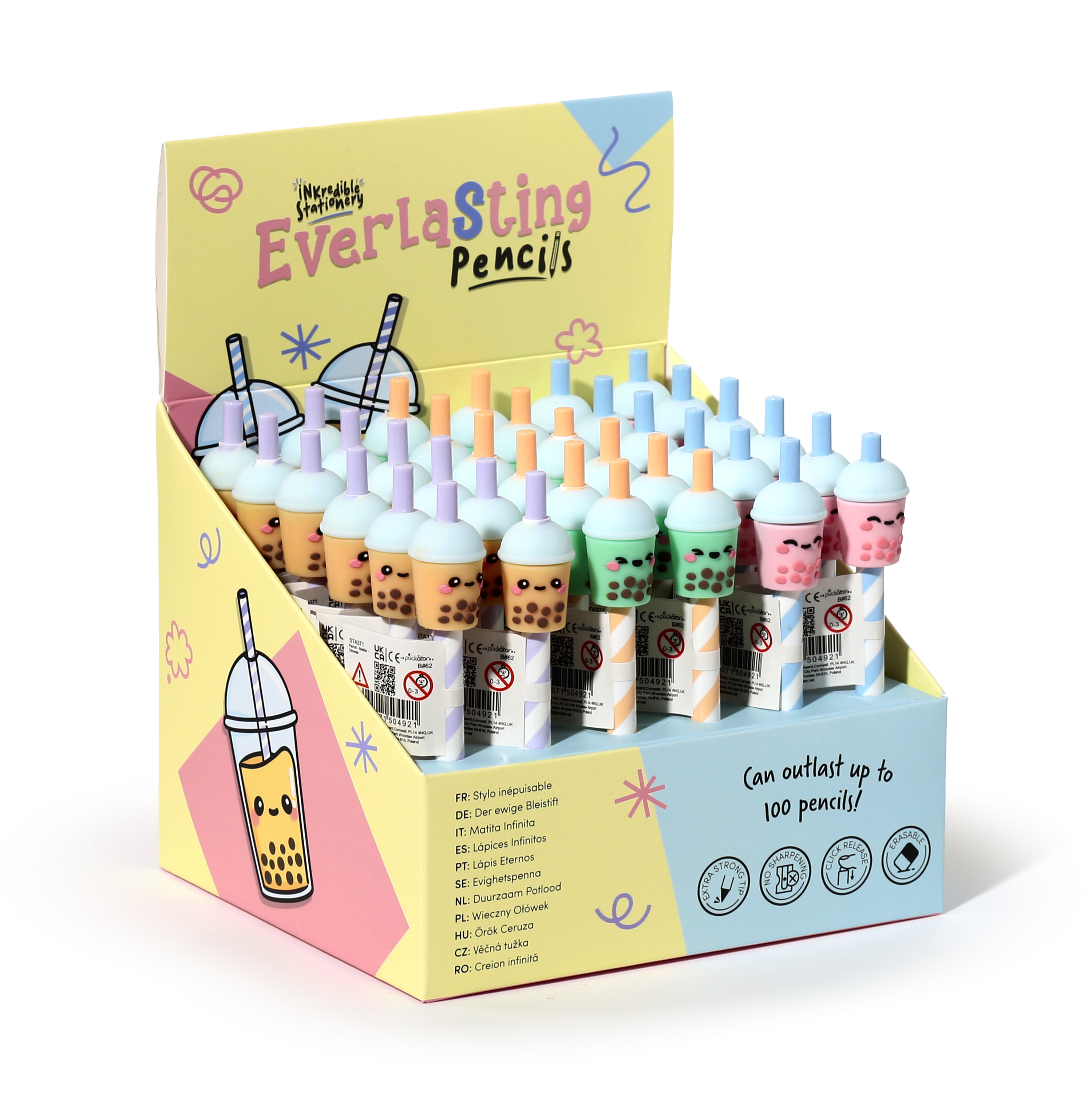 Everlasting Pencil Bubble Tea (Design May Vary)