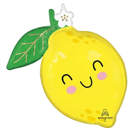 Anagram Food Friends Lemon 25" Foil Balloon