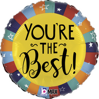 You're The Best 18" Foil Balloon