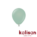 Kalisan Retro Winter Green 5" Latex Balloons 100pk