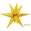 Prima Foil Balloon Gold Starburst 40"