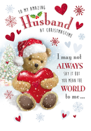 Regal 6 Pack C75 Cards Christmas Husband