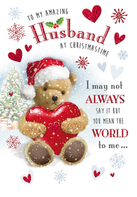 Regal 6 Pack C75 Cards Christmas Husband