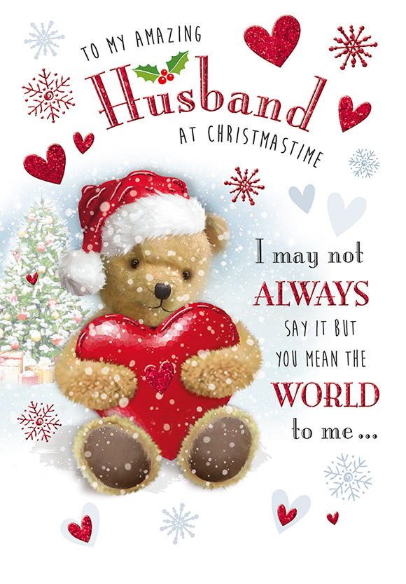 Regal 6 Pack C75 Cards Christmas Husband