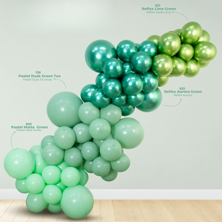 Sempertex Pastel Green 5" Latex Balloons 50pk