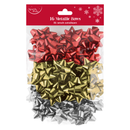 Eurowrap 16 Pack Bows Metallic Trad Mix