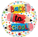 Anagram Foil Balloon Back To School Pencils 18