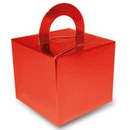 Oaktree Balloon Weight Gift Box Metallic Red 10pk