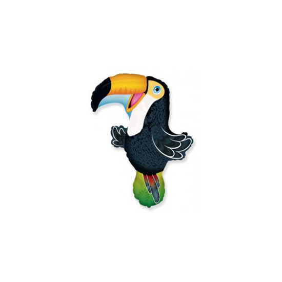 Tropical Toucan 12" Mini Shape Foil Balloon