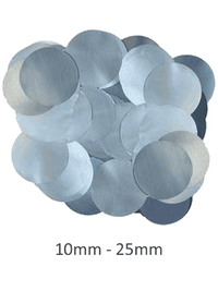 Oaktree Confetti Metallic Pearl Lt Blue 10mm 14g
