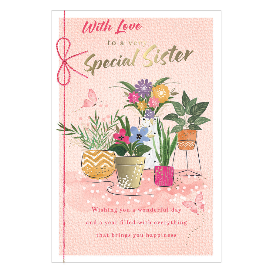 Prelude 6 Pack Cards C75 Birthday Sister