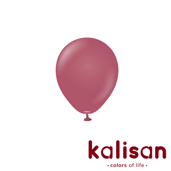 Kalisan Retro Wild Berry 5" Latex Balloons 100pk