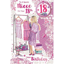 Xpress Yourself C75 Birthday Age 18 Niece 6pk