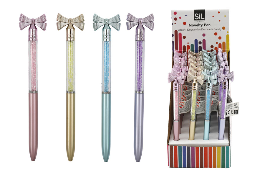 Sifcon 24 Pack Ballpoint Pen With Bow