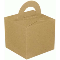 Oaktree 10 Pack Balloon Weight Gift Box Kraft